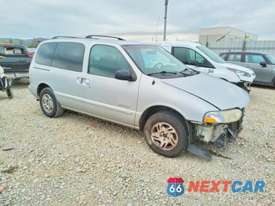 Czwarte zdjęcie samochodu z boku: 2000 NISSAN QUEST SE VIN:4N2XN11T8YD823999 - miniatura