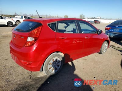 Trzecie zdjęcie samochodu z tyłu: 2015 HYUNDAI ACCENT GS VIN:KMHCT5AE5FU203376 - miniatura