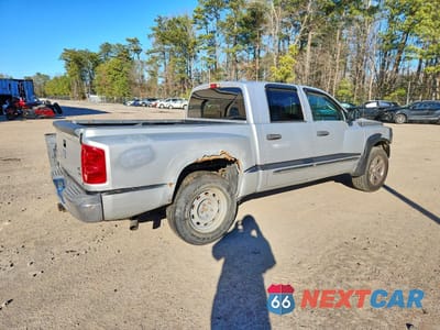 Trzecie zdjęcie samochodu z tyłu: 2008 DODGE DAKOTA QUAD LARAMIE VIN:1D7HW58NX8S624277 - miniatura