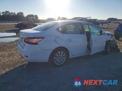 Trzecie zdjęcie samochodu z tyłu: 2014 NISSAN SENTRA S VIN:3N1AB7APXEY305895 - miniatura