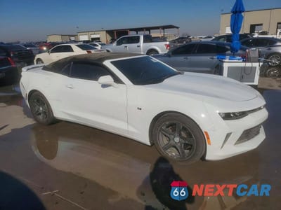Czwarte zdjęcie samochodu z boku: 2018 CHEVROLET CAMARO LT VIN:1G1FB3DX2J0168827 - miniatura