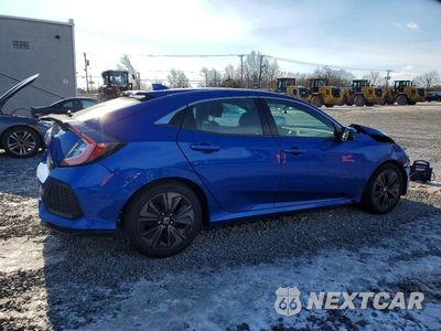 Trzecie zdjęcie samochodu z tyłu: 2018 HONDA CIVIC EX VIN:SHHFK7H51JU420400 - miniatura