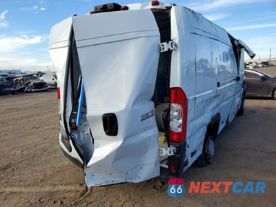 Czwarte zdjęcie samochodu z boku: 2025 RAM PROMASTER 3500 DELIVERY VAN VIN:3C6MRVJG0SE517915 - miniatura