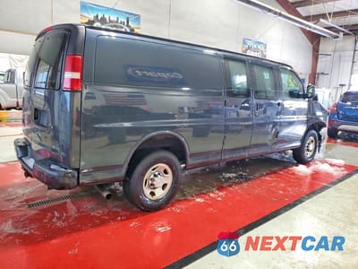 Trzecie zdjęcie samochodu z tyłu: 2017 CHEVROLET EXPRESS G3500 VIN:1GCZGHFG6H1130070 - miniatura