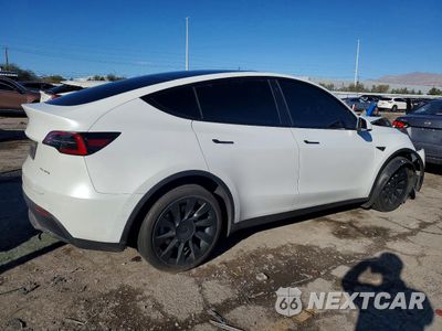 Trzecie zdjęcie samochodu z tyłu: 2021 TESLA MODEL Y VIN:5YJYGDEEXMF269821 - miniatura