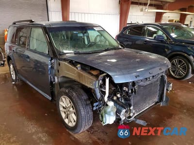 Czwarte zdjęcie samochodu z boku: 2019 FORD FLEX SE VIN:2FMGK5B81KBA25396 - miniatura