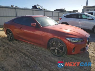 Czwarte zdjęcie samochodu z boku: 2021 BMW 430I VIN:WBA53AP05MCF96705 - miniatura