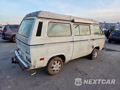 Trzecie zdjęcie samochodu z tyłu: 1984 VOLKSWAGEN VANAGON CAMPMOBILE VIN:WV2ZB0253EH057619 - miniatura