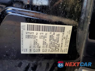 Zdjęcie 14 z 14 samochodu: 2021 NISSAN ROGUE SV VIN:5N1AT3BA5MC795758 - miniatura