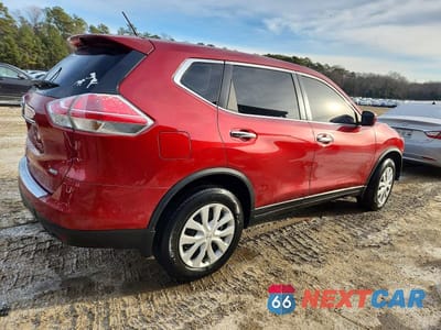 Trzecie zdjęcie samochodu z tyłu: 2015 NISSAN ROGUE S VIN:KNMAT2MV4FP581631 - miniatura