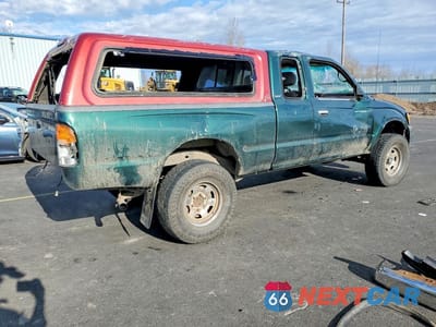 Trzecie zdjęcie samochodu z tyłu: 2000 TOYOTA TACOMA XTRACAB VIN:4TAWM72N0YZ614503 - miniatura