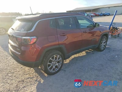 Trzecie zdjęcie samochodu z tyłu: 2022 JEEP COMPASS LATITUDE LUX VIN:3C4NJDFB7NT195897 - miniatura
