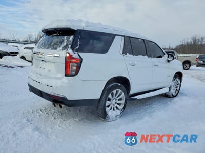 Trzecie zdjęcie samochodu z tyłu: 2023 CHEVROLET TAHOE K1500 PREMIER VIN:1GNSKSKD0PR217513 - miniatura