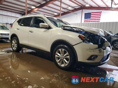 Czwarte zdjęcie samochodu z boku: 2014 NISSAN ROGUE S VIN:5N1AT2MV2EC750966 - miniatura