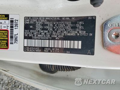 Zdjęcie 13 z 13 samochodu: 2010 TOYOTA SEQUOIA PLATINUM VIN:5TDDY5G1XAS038713 - miniatura