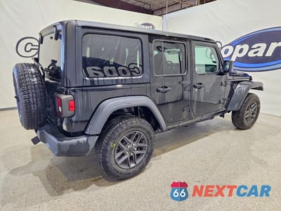 Trzecie zdjęcie samochodu z tyłu: 2024 JEEP WRANGLER SPORT VIN:1C4PJXDN0RW130297 - miniatura