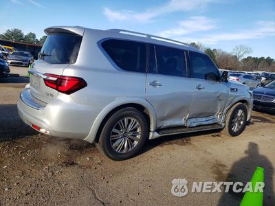 Trzecie zdjęcie samochodu z tyłu: 2018 INFINITI QX80 BASE VIN:JN8AZ2NFXJ9665007 - miniatura