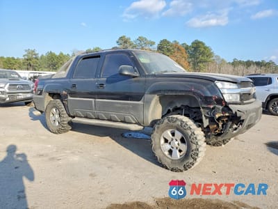 Czwarte zdjęcie samochodu z boku: 2004 CHEVROLET AVALANCHE K1500 VIN:3GNEK12T44G181898 - miniatura