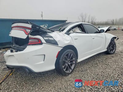 Trzecie zdjęcie samochodu z tyłu: 2023 DODGE CHARGER R VIN:2C3CDXCT8PH702822 - miniatura