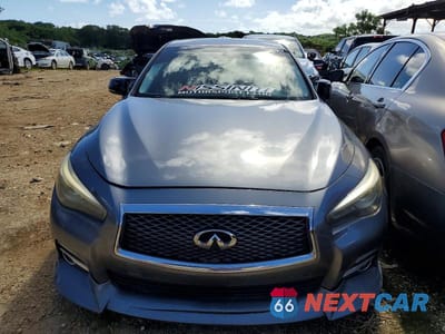 Piąte zdjęcie samochodu w środku: 2014 INFINITY Q50 BASE VIN:JN1BV7AP9EM670714 - miniatura