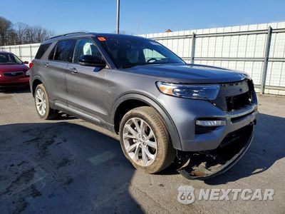 Czwarte zdjęcie samochodu z boku: 2023 FORD EXPLORER PLATINUM VIN:1FM5K8HC6PGB48552 - miniatura