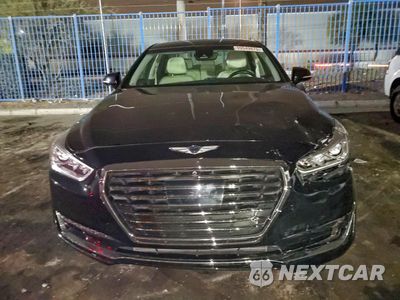 Piąte zdjęcie samochodu w środku: 2018 GENESIS G90 PREMIUM VIN:KMHG34JA4JU044853 - miniatura