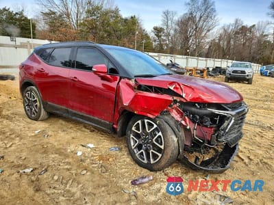 Czwarte zdjęcie samochodu z boku: 2024 CHEVROLET BLAZER RS VIN:3GNKBERS0RS126795 - miniatura