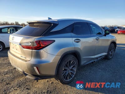Trzecie zdjęcie samochodu z tyłu: 2019 LEXUS RX 450H BASE VIN:2T2BGMCA0KC039353 - miniatura