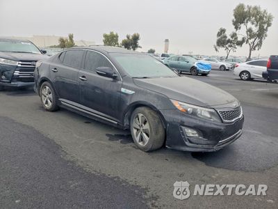 Czwarte zdjęcie samochodu z boku: 2014 KIA OPTIMA HYBRID VIN:KNAGN4AD8E5067543 - miniatura
