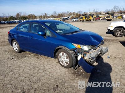 Czwarte zdjęcie samochodu z boku: 2012 HONDA CIVIC LX VIN:19XFB2F50CE333362 - miniatura