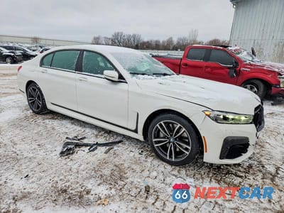 Czwarte zdjęcie samochodu z boku: 2022 BMW 750 XI VIN:WBA7U2C08NCK33895 - miniatura