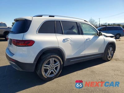 Trzecie zdjęcie samochodu z tyłu: 2022 MERCEDES-BENZ GLB 250 VIN:W1N4M4GB7NW199873 - miniatura