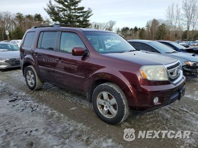 Czwarte zdjęcie samochodu z boku: 2011 HONDA PILOT VIN:5FNYF4H75BB020761 - miniatura
