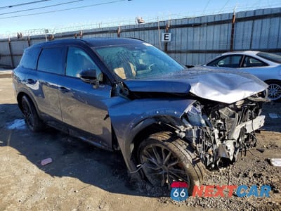 Czwarte zdjęcie samochodu z boku: 2023 INFINITI QX60 AUTOGRAPH VIN:5N1DL1HU9PC360880 - miniatura