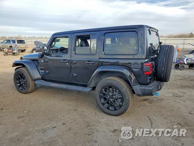 Drugie zdjęcie samochodu z przodu: 2022 JEEP WRANGLER UNLIMITED SAHARA 4XE VIN:1C4JJXP64NW171326 - miniatura