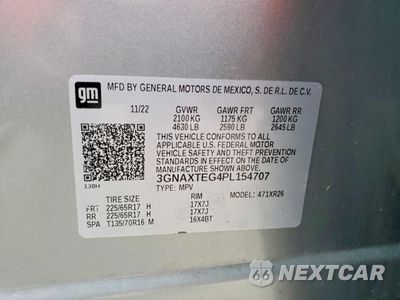 Zdjęcie 14 z 14 samochodu: 2023 CHEVROLET EQUINOX AWD 2FL VIN:3GNAXTEG4PL154707 - miniatura