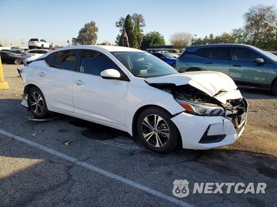 Czwarte zdjęcie samochodu z boku: 2022 NISSAN SENTRA SV VIN:3N1AB8CVXNY205894 - miniatura