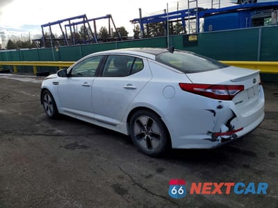 Drugie zdjęcie samochodu z przodu: 2012 KIA OPTIMA HYBRID VIN:KNAGM4AD8C5019248 - miniatura