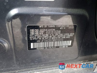 Zdjęcie 12 z 12 samochodu: 2021 SUBARU WRX STI VIN:JF1VA2E67M9816870 - miniatura