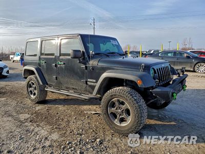 Czwarte zdjęcie samochodu z boku: 2017 JEEP WRANGLER UNLIMITED SPORT VIN:1C4BJWDG1HL656640 - miniatura