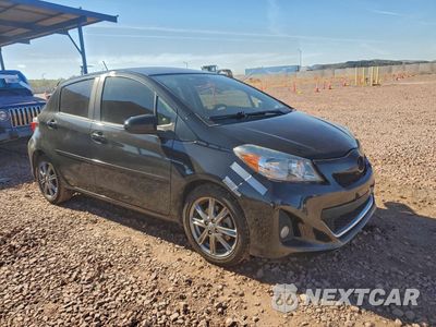 Czwarte zdjęcie samochodu z boku: 2012 TOYOTA YARIS VIN:JTDKTUD31CD533922 - miniatura