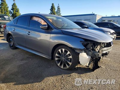 Czwarte zdjęcie samochodu z boku: 2019 NISSAN SENTRA S VIN:3N1AB7AP8KY429711 - miniatura