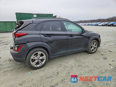 Trzecie zdjęcie samochodu z tyłu: 2022 HYUNDAI KONA SEL VIN:KM8K62AB2NU878155 - miniatura