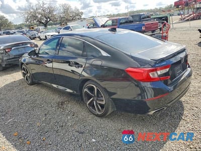 Drugie zdjęcie samochodu z przodu: 2020 HONDA ACCORD SPORT VIN:1HGCV1F37LA094108 - miniatura