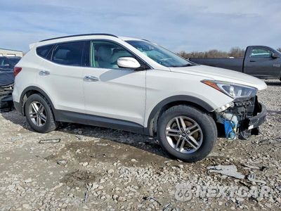 Czwarte zdjęcie samochodu z boku: 2018 HYUNDAI SANTA FE SPORT VIN:5NMZU3LB8JH061205 - miniatura