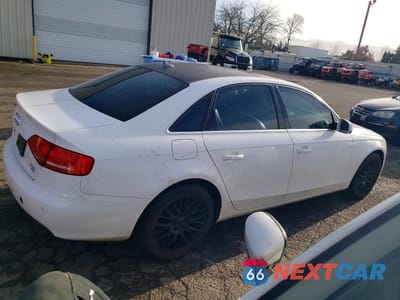 Trzecie zdjęcie samochodu z tyłu: 2011 AUDI A4 PREMIUM PLUS VIN:WAUFFAFLXBA066632 - miniatura