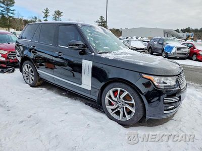 Czwarte zdjęcie samochodu z boku: 2015 LAND ROVER RANGE ROVER HSE VIN:SALGS2VF5FA236155 - miniatura