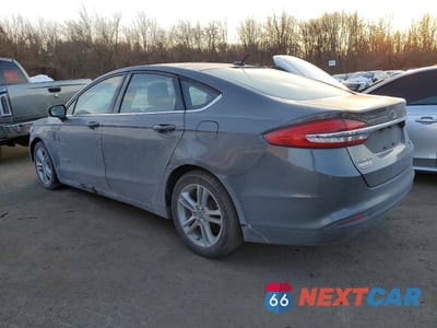 Drugie zdjęcie samochodu z przodu: 2018 FORD FUSION S HYBRID VIN:3FA6P0UU8JR142185 - miniatura