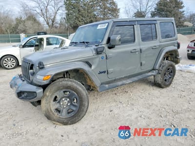 2021 JEEP WRANGLER UNLIMITED SAHARA 4XE 1C4JJXP67MW862185 - główne zdjęcie licytacji z USA - miniatura