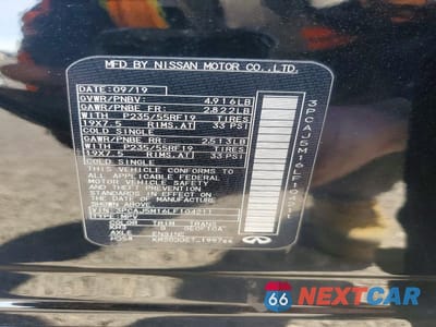 Zdjęcie 14 z 14 samochodu: 2020 INFINITI QX50 VIN:3PCAJ5M16LF104211 - miniatura